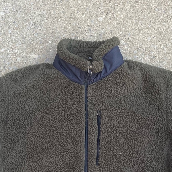 Uniqlo Windproof Outer Fleece Jacket (Olive) UNISEX Large - Picture 14 of 16